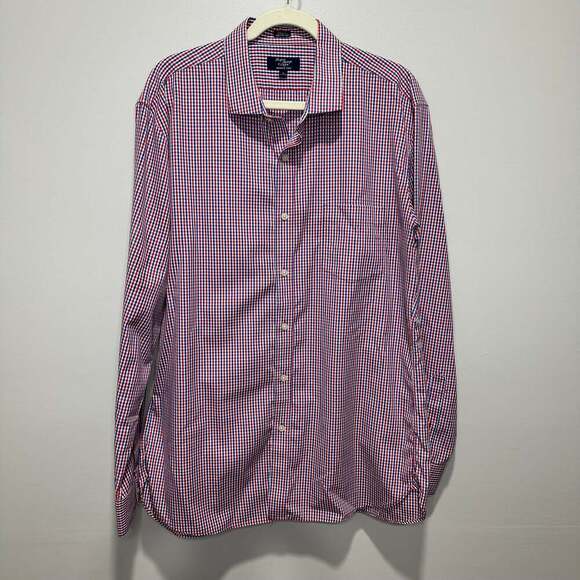 J.Crew Other - J. Crew Thompson Shirting Gingham Performance Dress Shirt, Sz XL